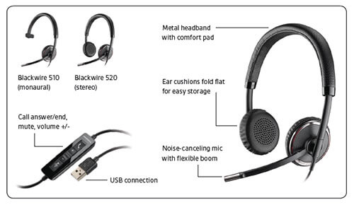 Headset Blackwire C520