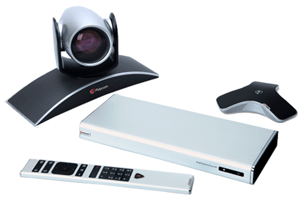 Dispositivo multifuncional de áudio e videoconferência POLYCOM